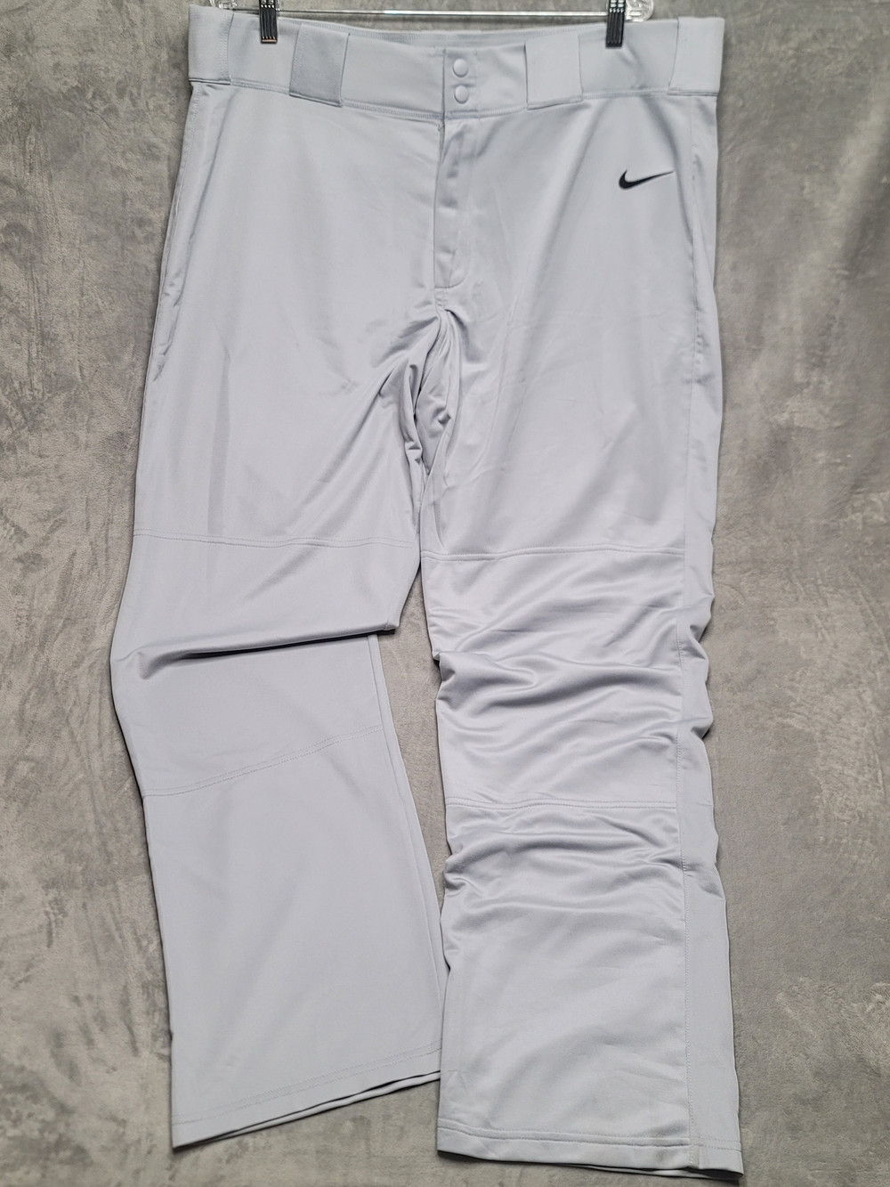 Nike Pro Men's Baseball/Softball Pants Gray XXL Slim Fit High Rise Full Length